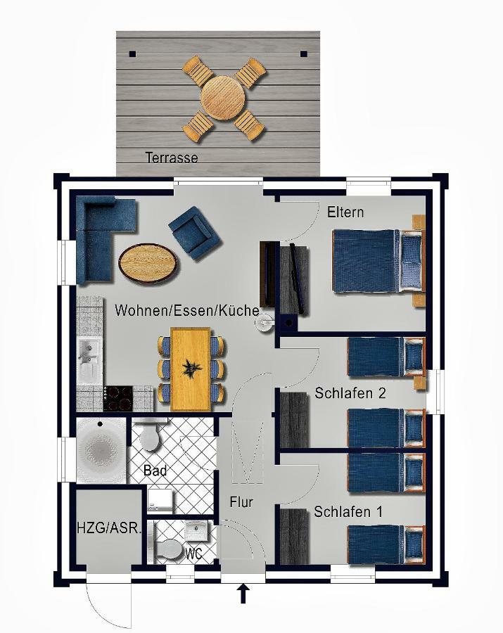 Holunder Huesken Villa Oberlangen Ngoại thất bức ảnh